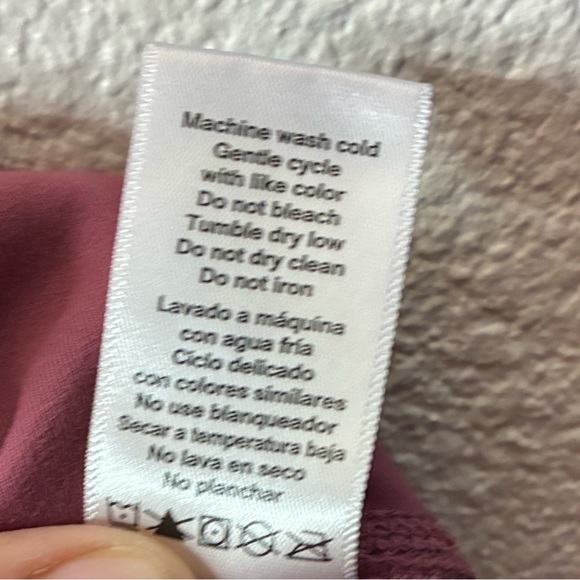 Active Life Rose Mauve Performance Leggings M - Picture 12 of 12